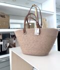 Bolso capazo grande con asas