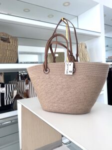 Bolso capazo grande con asas